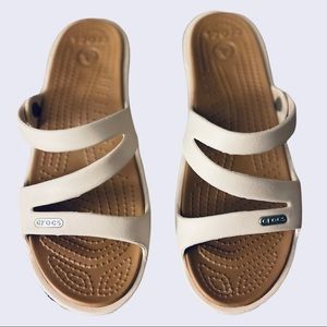 Crocs Patricia Wedge Sandals. Size 7